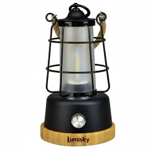 Farol exterior inalámbrico h23cm wildy
