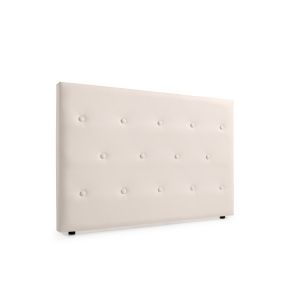 Cabecero tapizado venice polipiel 160x115x12 cm - moonia