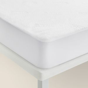 Protector colchón impermeable 105x196 pikolin home extra suave 32cm