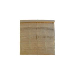 120 x 120 cm | ocre (pintada) | persiana de madera - jardin202
