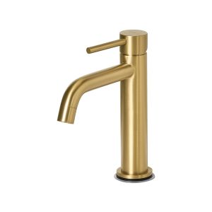 Grifo para lavabo salinas latón dorado