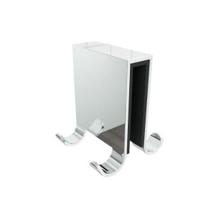 47x18x51mm gancho de toalla para mampara de ducha, adapta al cristal 8-10mm