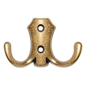 CoLGador de pared doble 500 bronce rústico