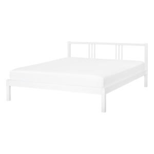 Cama madera de pino vannes 140 x 200 cm blanco