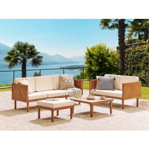 Conjunto de jardín beige claro baratti