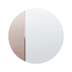 Espejo de pared charron 80 cm 80 cm rosa dorado