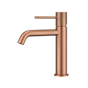 Grifo de lavabo monza oro rosa cepillado [ imex® ]