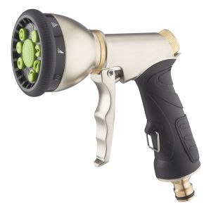 Pistola de riego de metal chorro múltiple