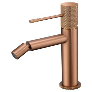 Imex - grifo monomando bidé oro rosa serie line