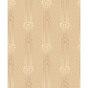 Borastapeter papel pintado flores vintage en estilo art nouveau beige arena