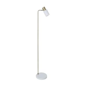 Lámpara de pie maena con cabezal orientable y diseño moderno