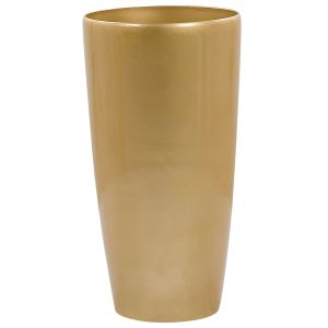 Maceta tseria 40 cm dorado