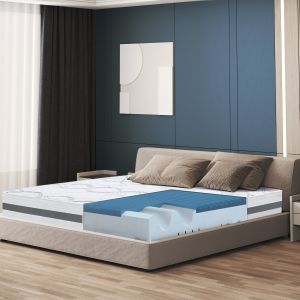 The white stone colchón viscoelástico 115x205 cm altura 22 cm