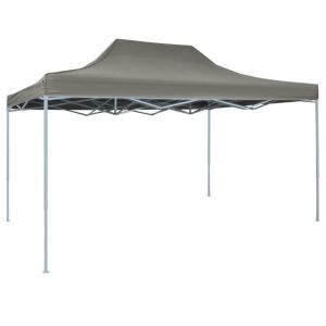 vidaXL carpa pleglable pop-up gris antracita 3x4,5 m