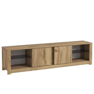 Mueble para la tele de madera <<aydos>> 180 x 35 x 45 cm - roble