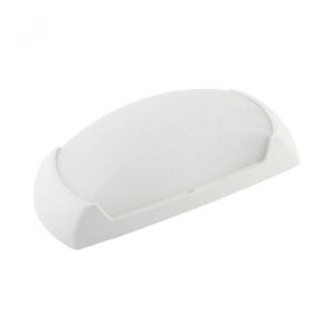Aplique de pared fumagalli francy opal E27 - blanco