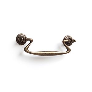 Tirador para mueble rei 3101 | cc 96 mm | cuero viejo | zamak