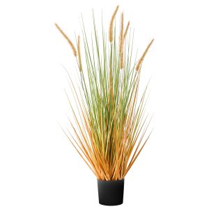 Planta artificial bristlegrass 90 cm verde