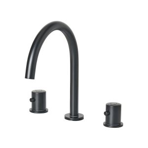 Grifo para lavabo pilcomayo latón negro