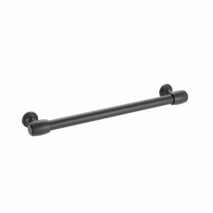 Tirador para mueble en zamac 692 dist entre ejes 224mm negro lote de 25