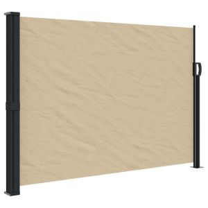 vidaXL toldo lateral retráctil beige 140x300 cm