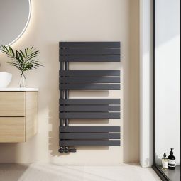 Emke radiador toallero agua caliente 104x60cm, 639w, antracita