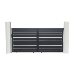 Puerta corredera de aluminio 3,5m vogel h.160cm