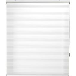 Blindecor lira | estor enrollable noche y día 130x180  blanco roto