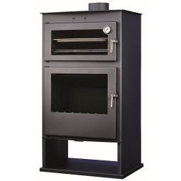 Joima - estufa de leña modelo mulhacén leñero 11,60 kw
