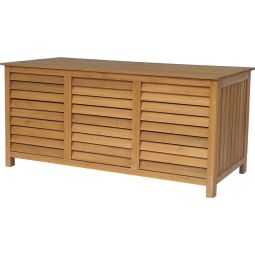 Baúl para jardin en madera "macao"  - 130 x 64 x 60 cm - marron