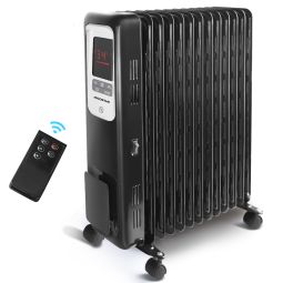 Radiador de aceite, 2500 w, 13 elementos，pantalla de control LED, Aigostar