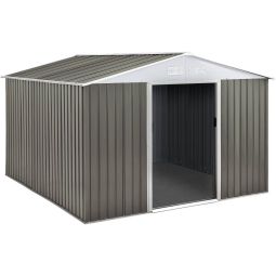 Caseta metálica para jardín "dallas" 8,84 m²