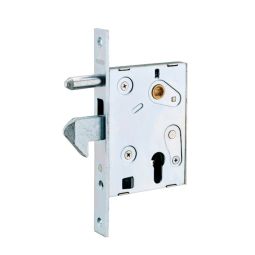 Cerradura de  embutir para puerta 64x72 mm