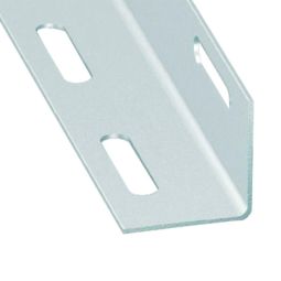 Ángulo acero perforado 250 x 3,8 x 3,8 cm