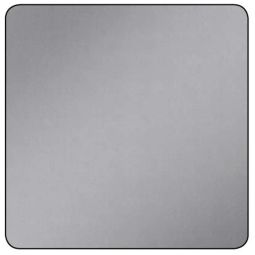 Chapa aluminio pulido brillo 500 x 250 mm