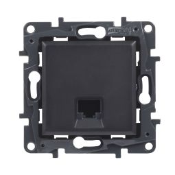 Toma rj45 antracita Legrand Niloe Step