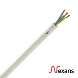 Cable H05VV-F 3G2,5mm azul Nexans rollo 100m