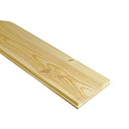 Tarima de madera de pino desclasificada 201 x 12,7 x 2,1 cm