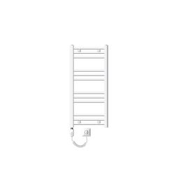 Radiador toallero eléctrico de baño 400x800mm blanco