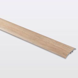 Perfil de unión plano aluminio "decor205" 93 x 3,7 cm madera