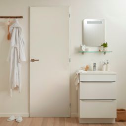 Puerta de Interior exmoor blanca izquierda 203 x 72,5 cm