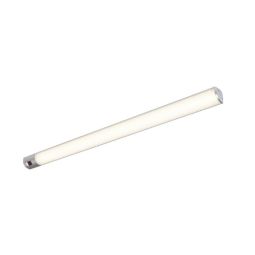 Miniregleta led noona 11,5 w ip20 88,5 cm plateado con sensor