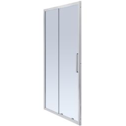 Mampara de ducha corredera Zilia transparente 200x120 cm
