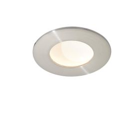 3 EMPOTRABLES LED "Regas" 9,6 W REDONDO CROMO CEPILLADO