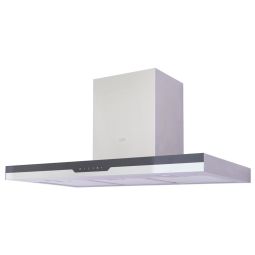Campana extractora decorativa inox 90cm Cooke & Lewis