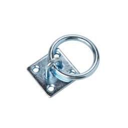 Placa con anilla 50 x 50  mm  ø50 mm