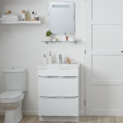 Mueble de baño Imandra color blanco 60x45cm