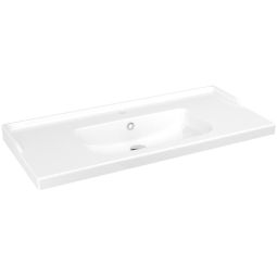 Lavabo cerámico lana 101,4x46 cm