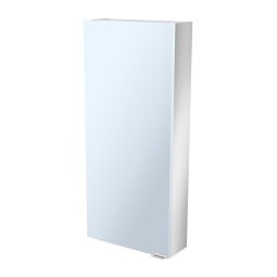 Armario de baño con con espejo Imandra 90x40x15cm