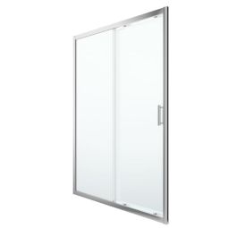 Mampara de ducha corredera transparente Beloya 195x140cm